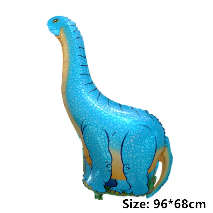 Dinosaur 1 шт. гигантский динозавр фольгированный шар для мальчиков воздушные шарики в виде животных детский зеленый динозавр день Рождения Вечеринка мир Юрского периода украшения шар - Цвет: Dinosaur