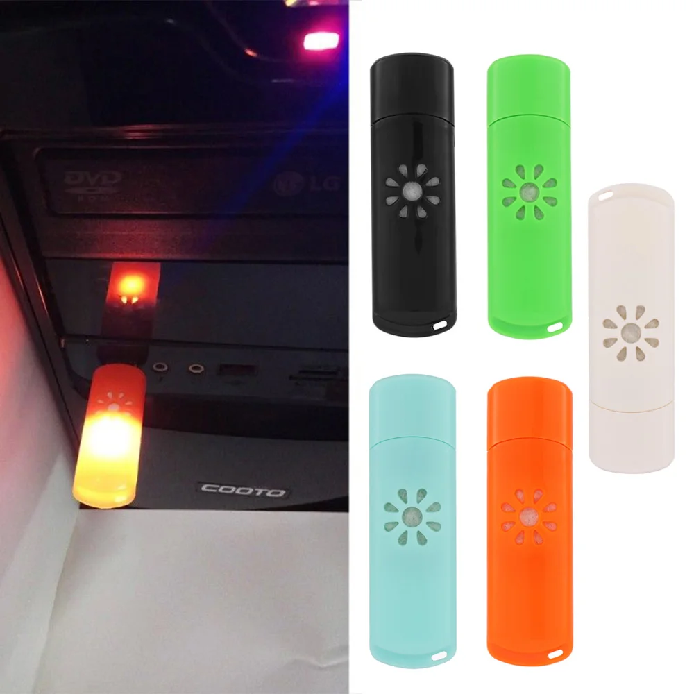 Автомобильный освежитель воздуха USB LED диффузор для ароматерапии без эфирного