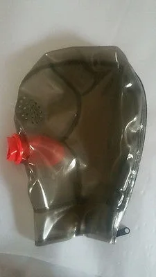 Латексная резиновая маска Gummi специально выпущенная для рта цвет серый |