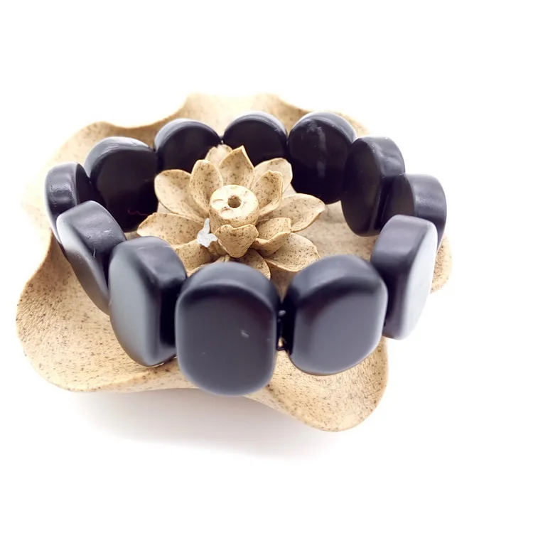 Браслет энергии здоровья из черного камня Бянь/лечение выпадения волос