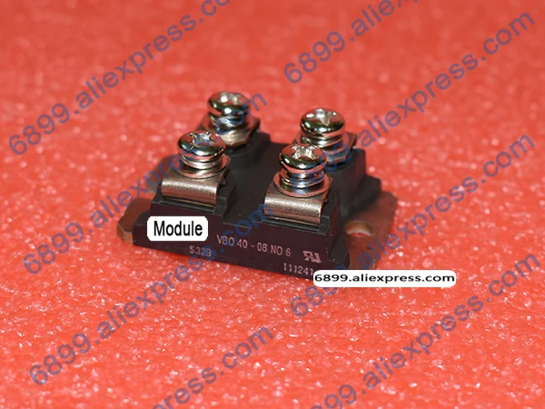 VBO40-08NO6 однофазный модуль моста для выпрямления тока 800 V 40A SOT-227B Вес: 30 г |
