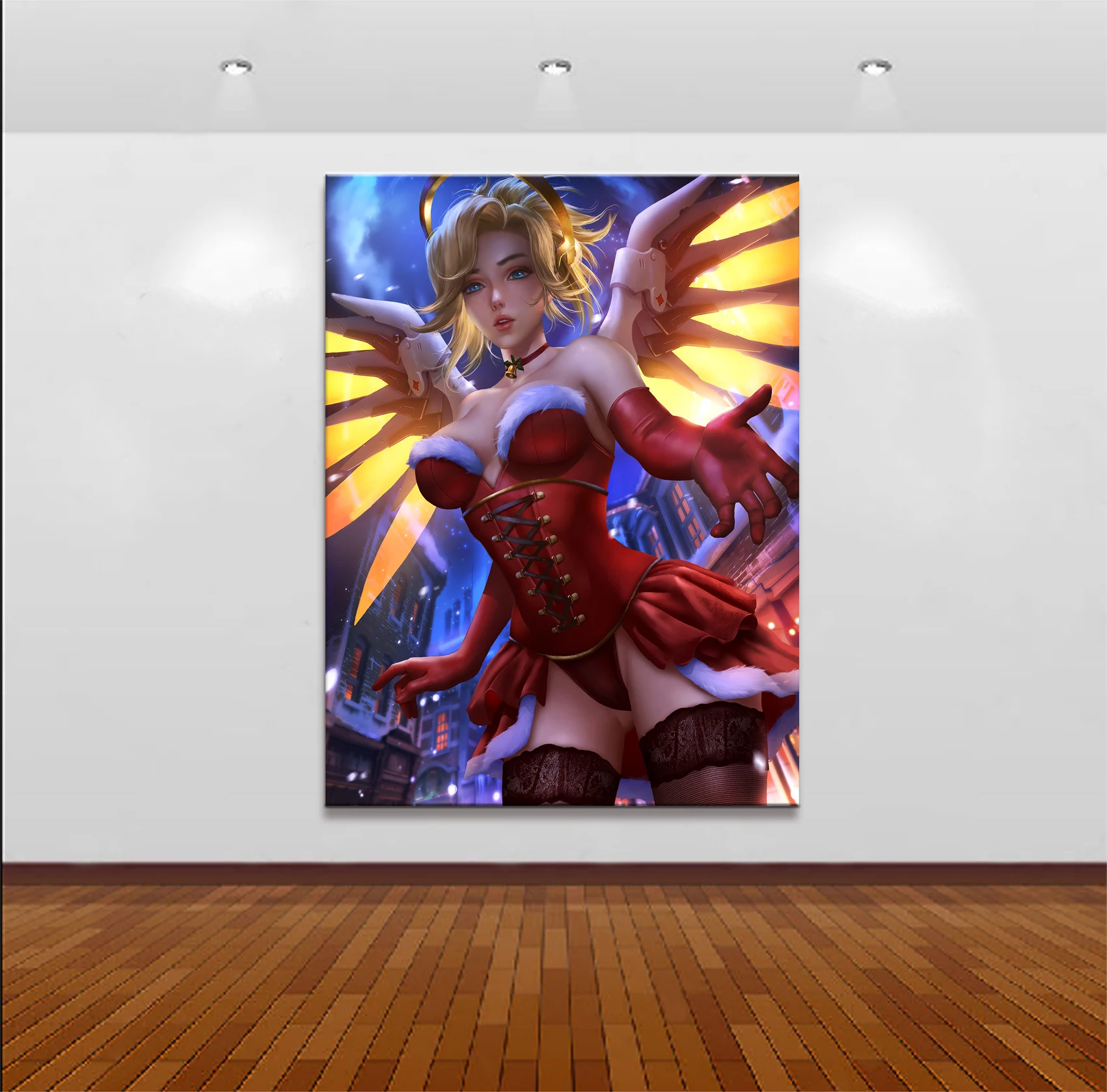 Модульная Картина на холсте для домашнего декора 1 шт. пикантная игра Overwatch