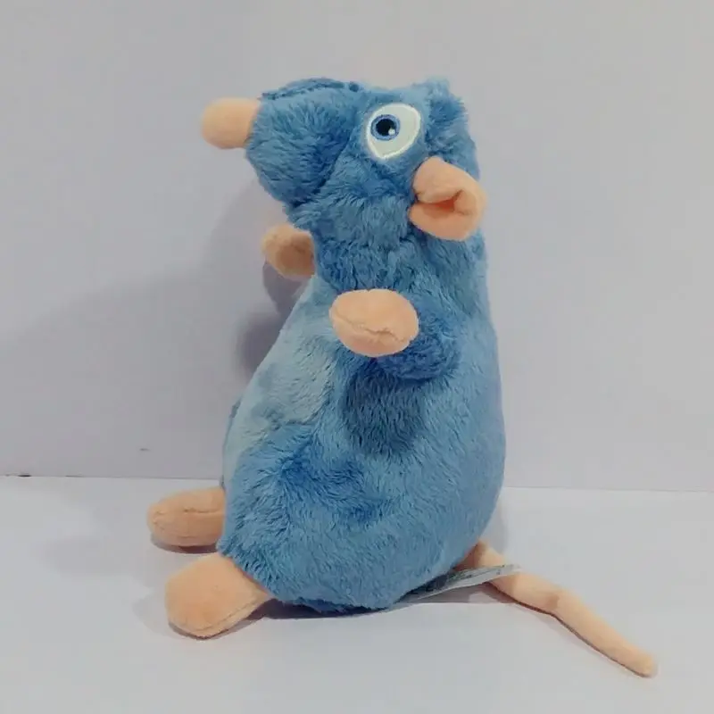 Бесплатная доставка плюшевые игрушки с мультипликационным принтом Remy Mouse 18 см/25