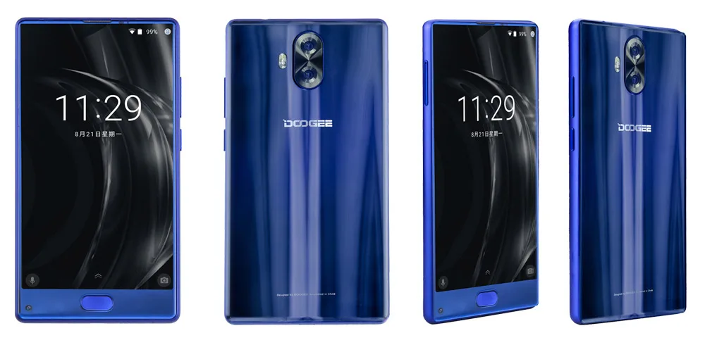 Смартфон DOOGEE MIX Lite с двойной камерой 5,2 ''MTK6737 четырехъядерный процессор 2 ГБ+ 16 ГБ Android 7,0 3080 мАч мобильный телефон с отпечатком пальца