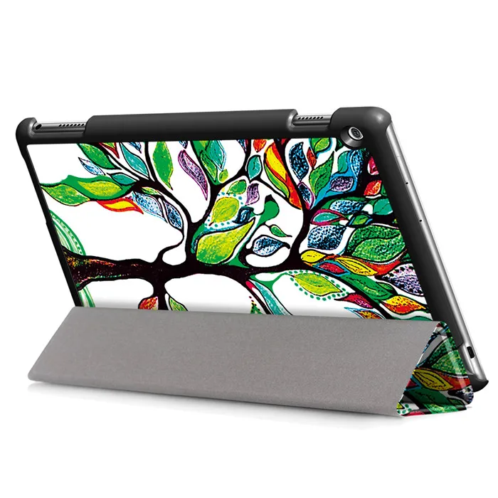 Полиуретановый чехол-подставка для huawei Mediapad M3 Youth Lite 10 BAH-W09 BAH-AL00 10," Tablet+ 2 шт Защитная пленка для экрана