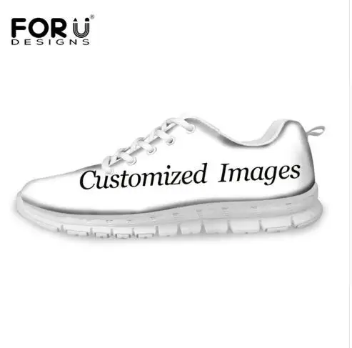 FORUDESIGNS/повседневная женская обувь по индивидуальному заказу дышащая с принтом