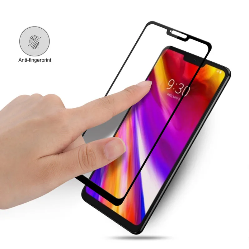 Полное покрытие, Защитное стекло для LG G6, 5,7 дюймов, чехол, Защита экрана для LG G7, G8, thinQ, закаленное стекло, пленка glas On g 6, 7, 8
