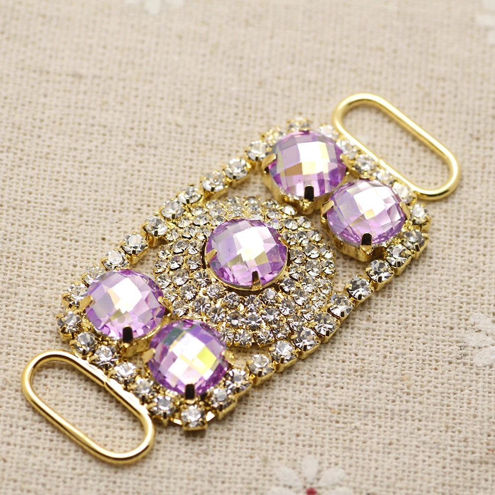 6.3*2 см небольшой красочный Rhinestone Аппликация Золотая База ремень аппликация пришить со стразами для вечеринки свадебное платье украшения