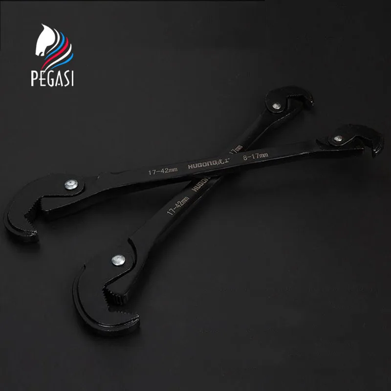PEGASI 12' 8-42 мм многофункциональный высококачественный гаечный ключ универсальный регулируемый гаечный Ключ Комбинация Ferramenta ручной инструмент