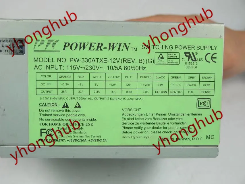 Другие бренды POWER WIN PW 330ATXE 12V (RE V.B) серверный блок питания 300 Вт PSU компьютер|300w psu|psu
