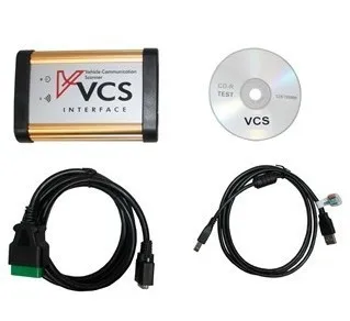 2 шт./лот+ Vcs Связи корабля Сканер VCS Scan tool Интерфейс Английский/Русский/Испанский/Французский нет нужно работать Ключ