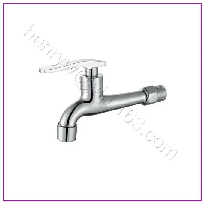 

L15588- Wall Mounted Chrome Color Half Inch Brass Bib Tap