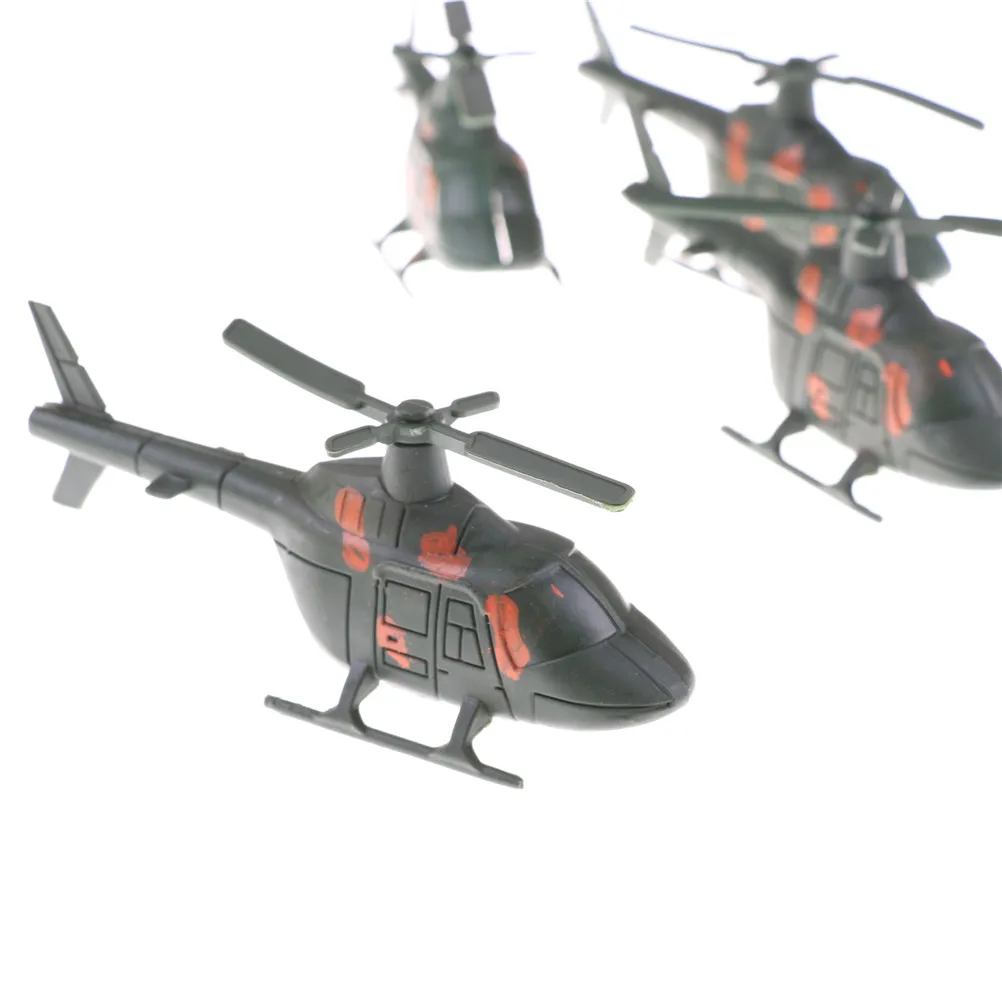 Военный самолет-боец песочный стол Игрушечная модель вертолета 3d-модель