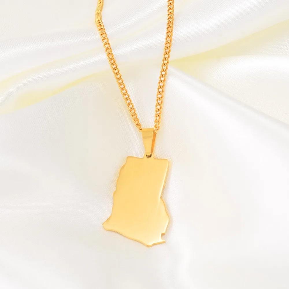 Женское Ожерелье с кулоном в виде карты аннийо очаровательные подарочные