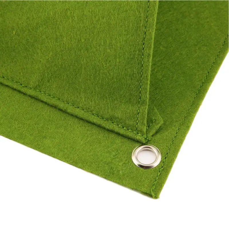 7 карманная Зеленая вертикальная садовая сеялка настенная сумка для посадки