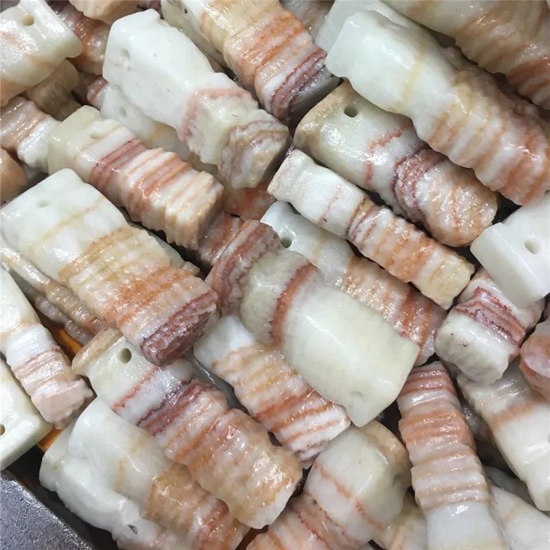 Натуральный кварцевый камень мясо камни свинина живот бекон коллекция