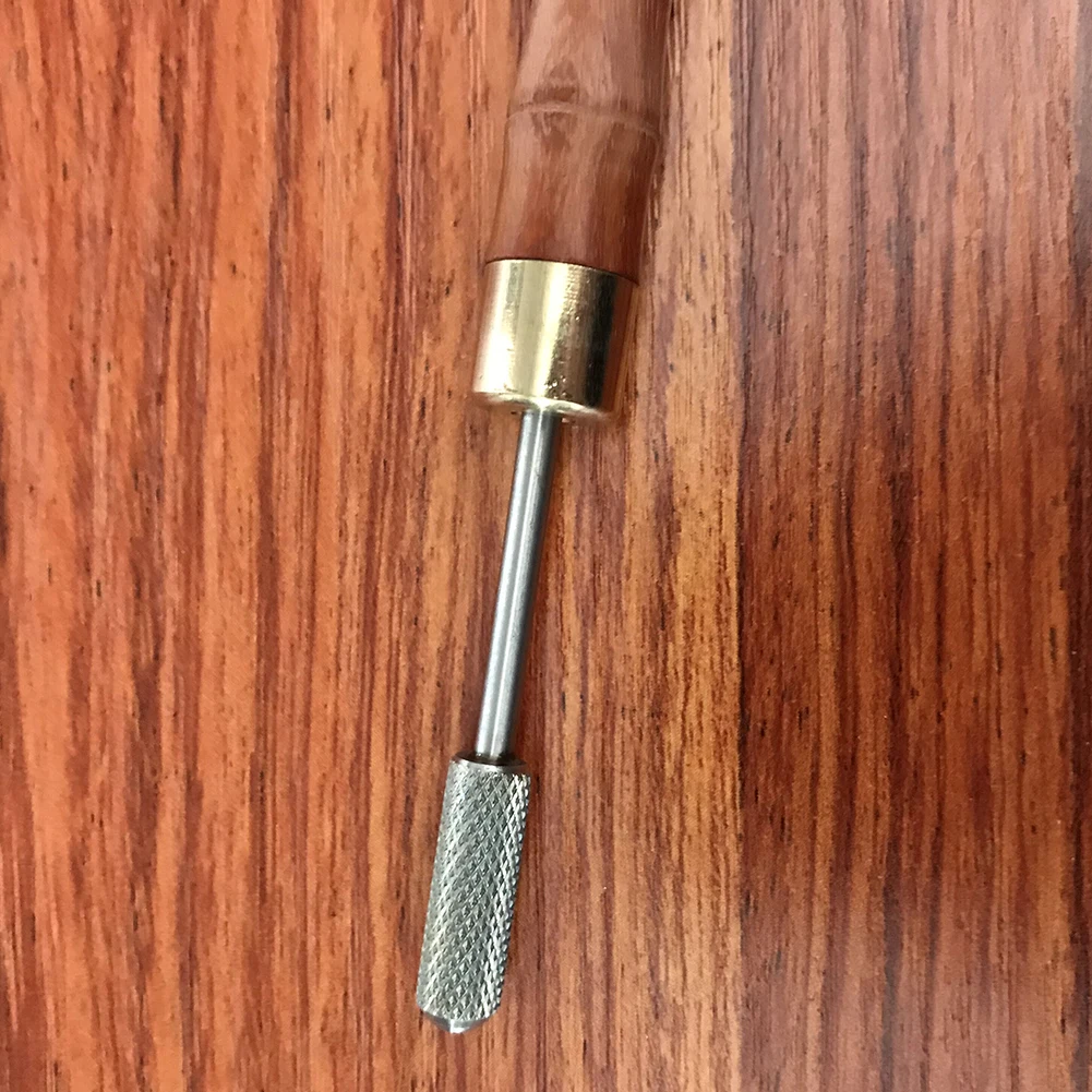 DIY латунная головка Сделай Сам кожевенное ремесло обработка края РОЛИК ручка Sandalwood край масляная ручка край обработки Аксессуары Инструмент