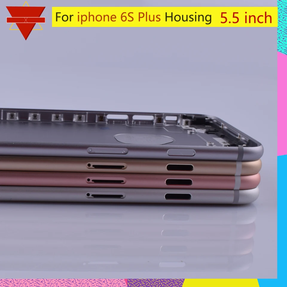 10pcs/lot original For iPhone 6S Plus Back Housing Battery Cover Rear Door Case Middle Chassis | Мобильные телефоны и