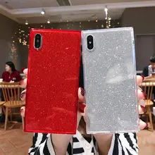 Роскошный Блестящий Мягкий чехол из ТПУ для iPhone Xs Max X XR 7 8 6 6s Plus