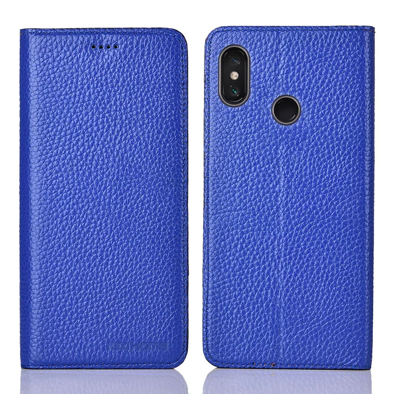 Для Xiaomi Mi Max 3 чехол KEZiHOME личи Натуральная кожа флип Стенд кожаный чехол Капа для Xiaomi Mi Max3 чехол для телефона s