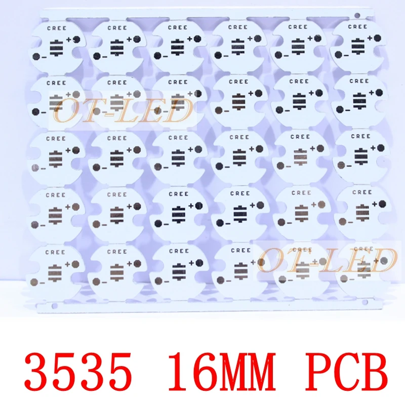 Бесплатная доставка! 16 мм CREE XPE/XPG/XTE LED PCB/алюминиевая Базовая пластина/печатная