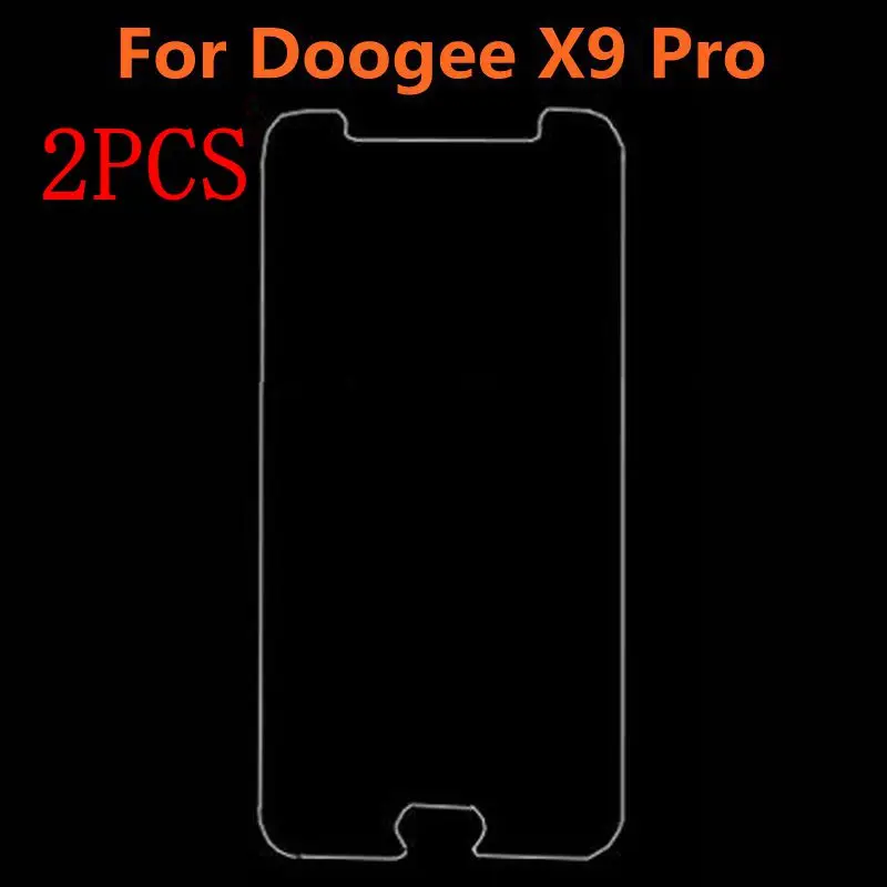 Закаленное стекло Для Doogee X9 Pro 2 шт. защитная пленка для экрана защитное