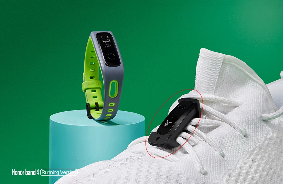 Браслет huawei Honor Band 4 для бега, умный браслет с пряжкой для обуви, водонепроницаемый ремешок для контроля сна
