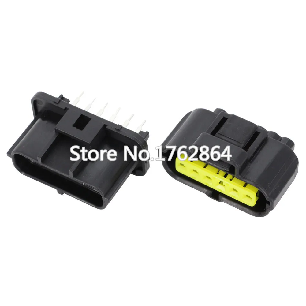 6 контактный зажим автомобильный разъем термостойкий с клеммой стандарта/21