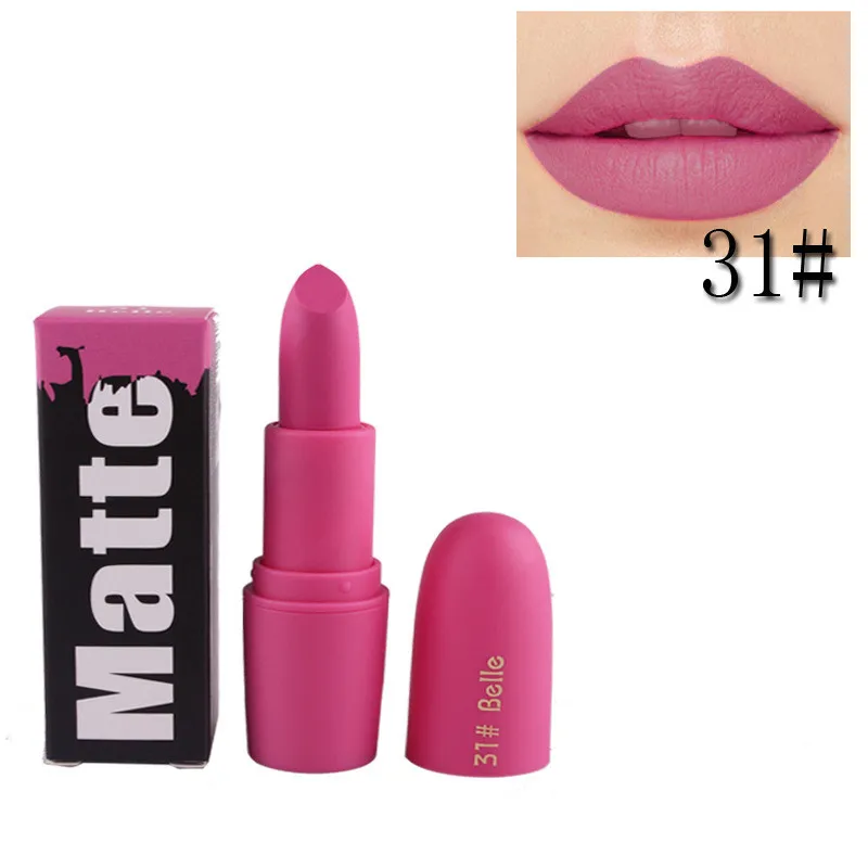31 Новая Губная помада Увлажняющий Крем Гладкий туман матовые губы долговременная Помада Очаровательная губная помада - Цвет: 31