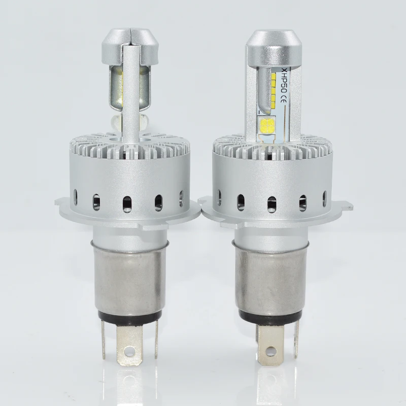 Светодиодная Автомобильная фара H4 Led HB2/9003 Hi/Lo луч высокой мощности 80 Вт