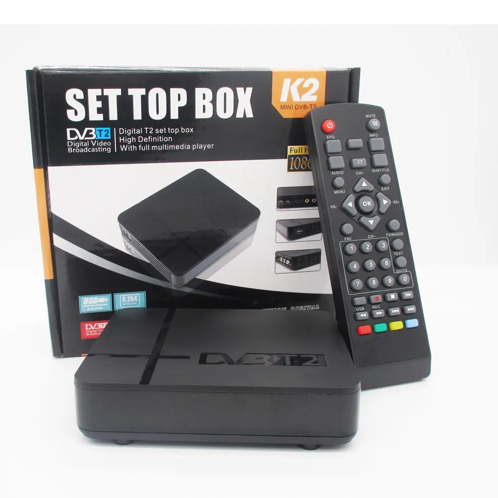 K2 DVB-T2 ТВ-тюнер MPEG-4 DVB-T 1080P HD H.264 цифровой эфирный ТВ-приемник Поддержка USB WiFi DVB T2 DVB T спутниковый ресивер