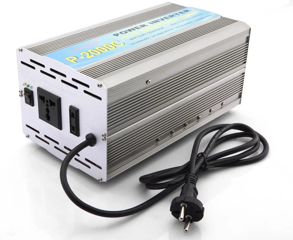 P-2000C 2KW/2000 ватт Солнечные фотоэлектрические решетки чистый синусоидальный