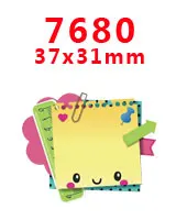7680 30 шт мультяшный персонаж плоское украшение из смолы PR 7675 - Цвет: 7680