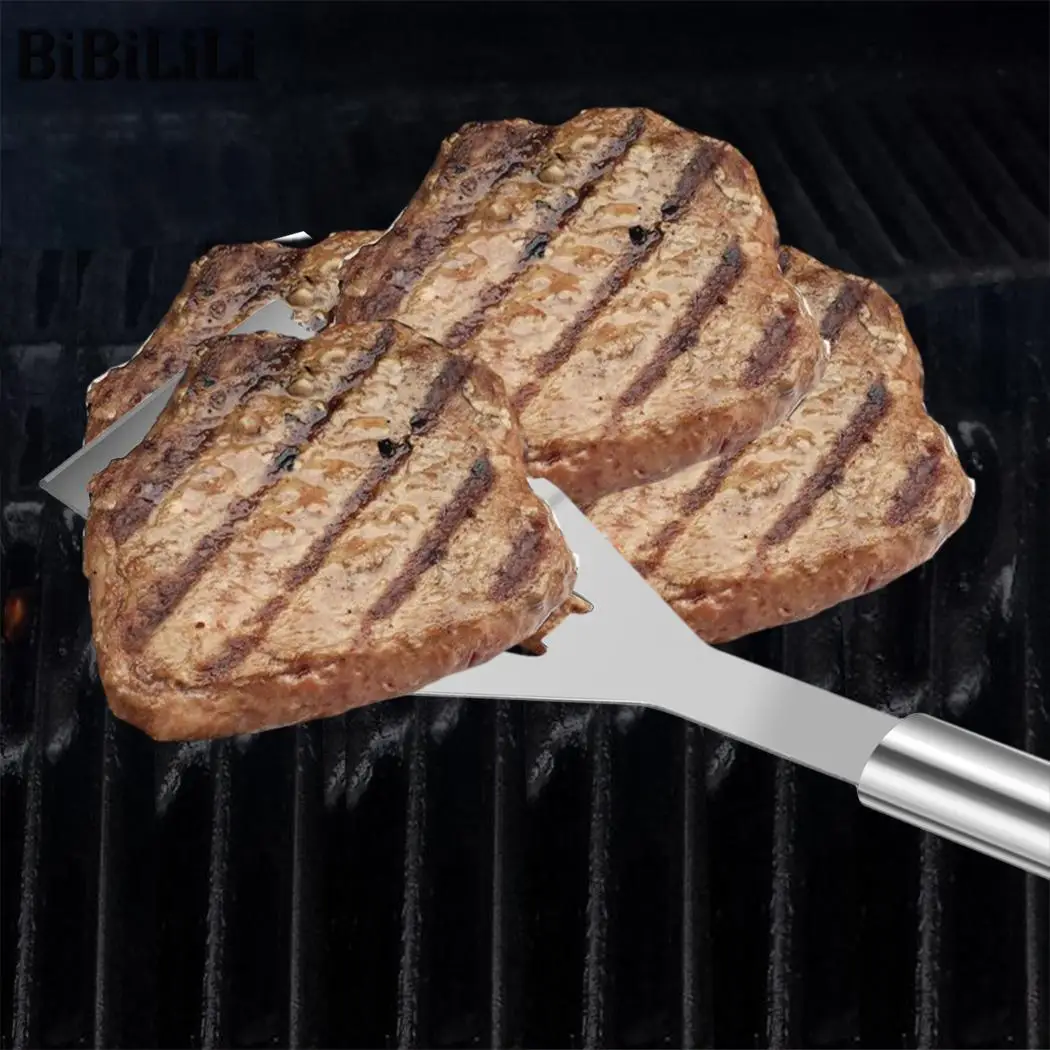 И вилка из нержавеющей стали 3 шт. гриль Серебристые инструменты набор посуды