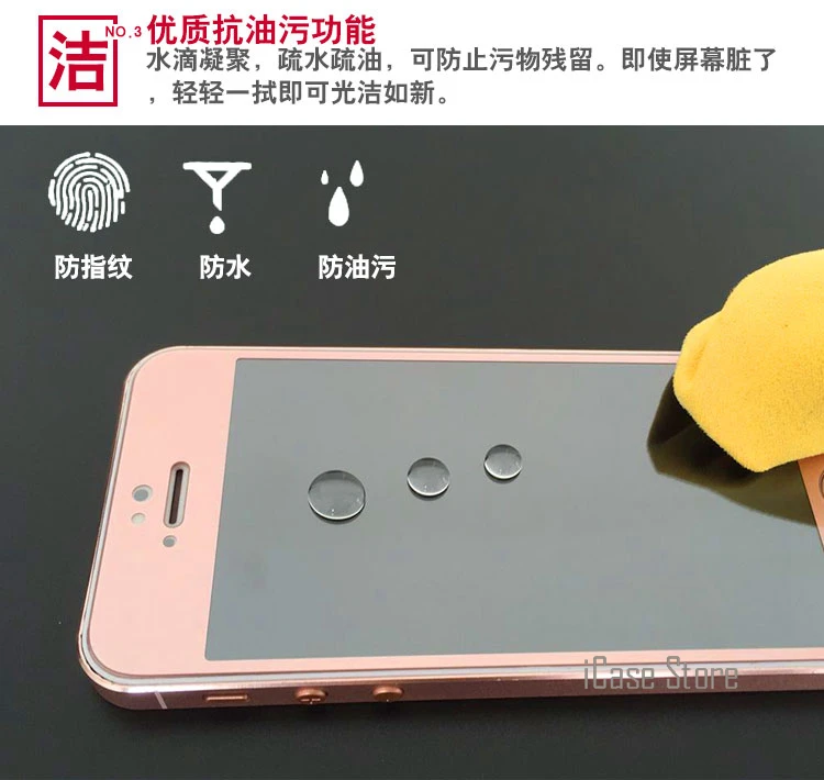 Новое высококачественное переднее 9H полноэкранное закаленное стекло для iPhone 5 5S 5C SE 6 6S 7 Plus чехол с защитной пленкой для экрана сильная посылка