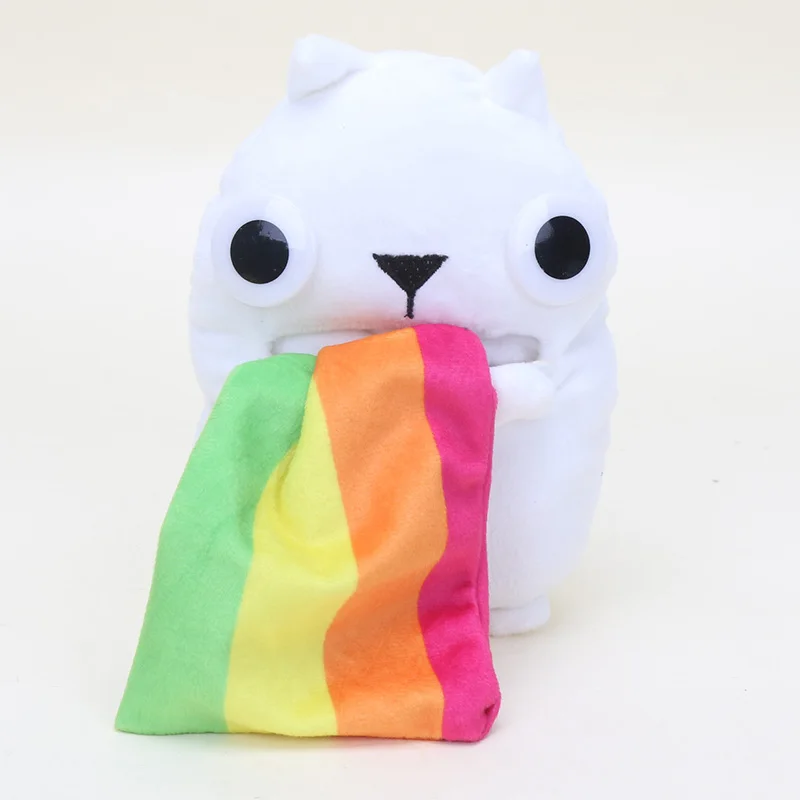 Taco Cat Радуга Ralphing Коллекционная плюшевая игрушка кукла | Игрушки и хобби