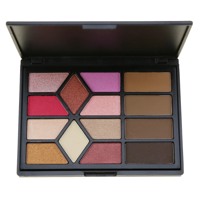 ES115 SEPROFE 35 Color Eyeshadow Pallete Gorgeous Silky Powder Professional Nature Make up Palette Smoky Warm Matte Shining Eye Shadow - Цвет: ES115