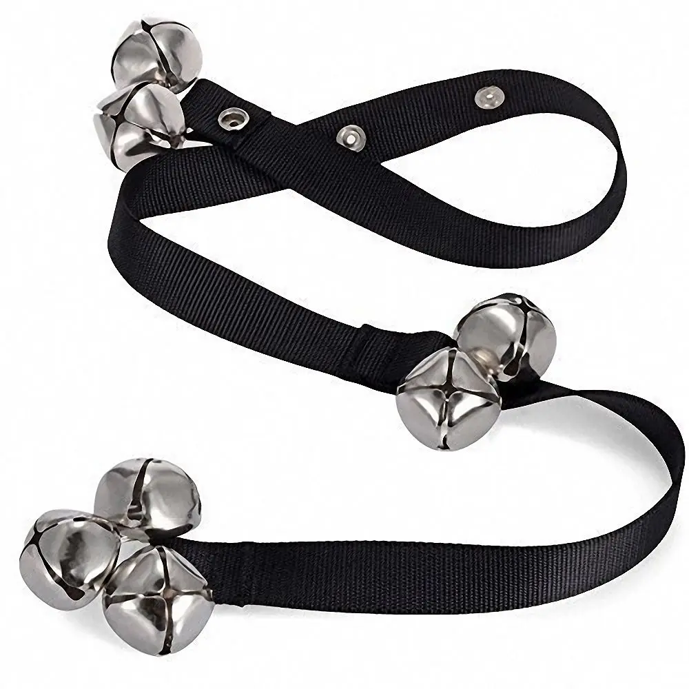 Регулируемый нейлоновый ошейник для дрессировки собак дверной звонок веревка