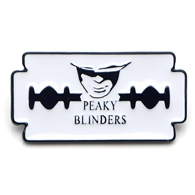 P3842 Dongmanli Peaky BLINDER tv металлические эмалированные броши и коллекция булавок Нагрудный значок для рюкзака воротник ювелирные изделия