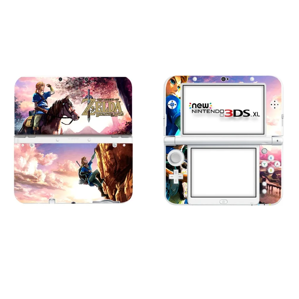 Легенда о Зельде виниловая наклейка на кожу Наклейка для нового 3DS XL Скины Наклейка s для нового 3DS LL виниловая Защитная Наклейка