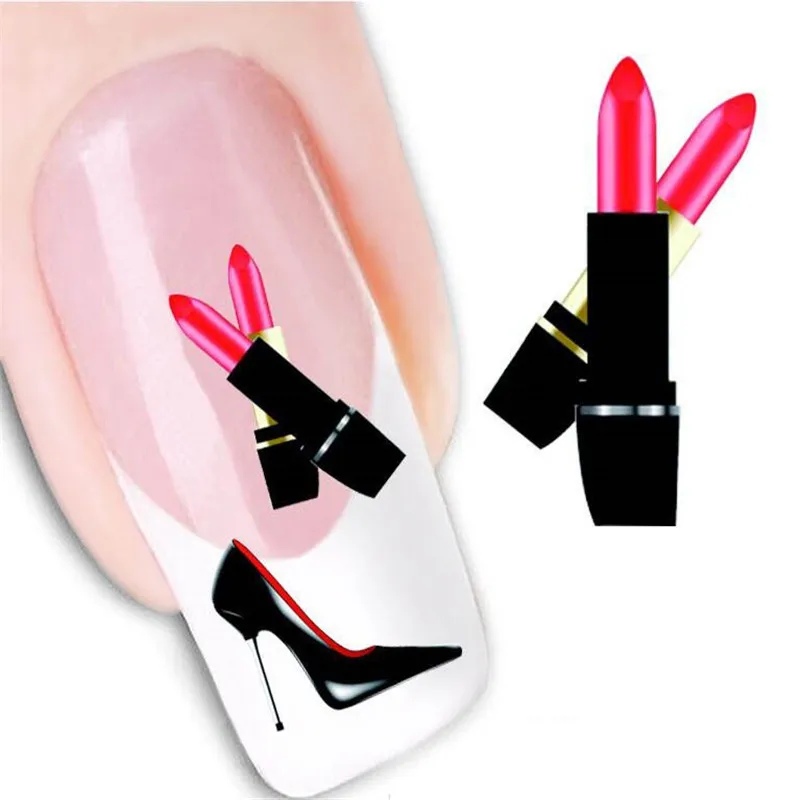 Красная помада на высоких каблуках 2 листа | Красота и здоровье