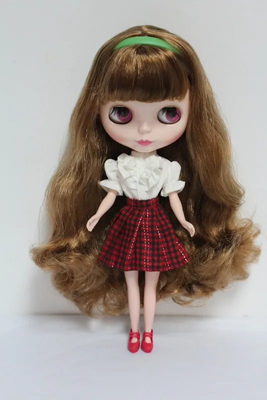 Free Shipping Top discount 4 COLORS BIG EYES DIY Nude Blyth Doll item NO. 15 limited gift special price cheap offer toy | Игрушки и