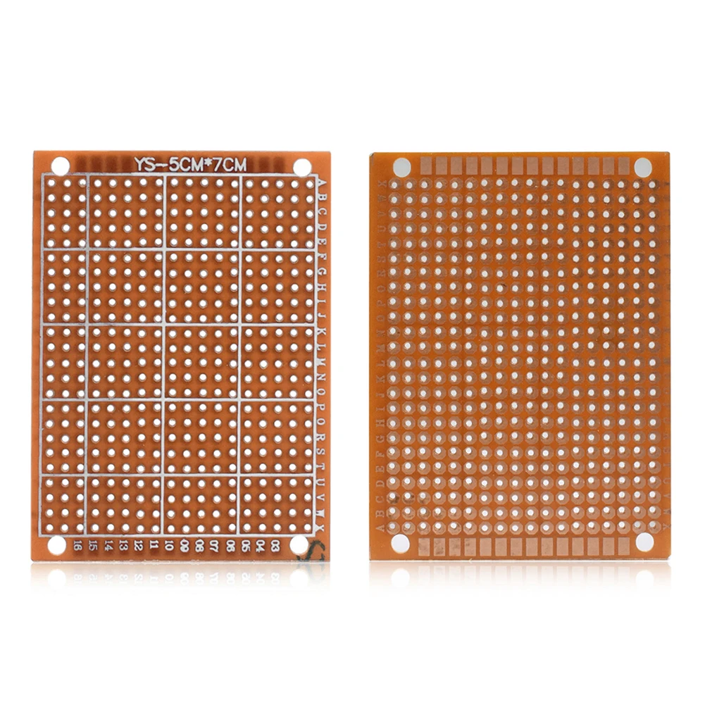 5 шт. 5x7 см Proto печатная плата макет для электронных DIY проектов|Печатные платы| |