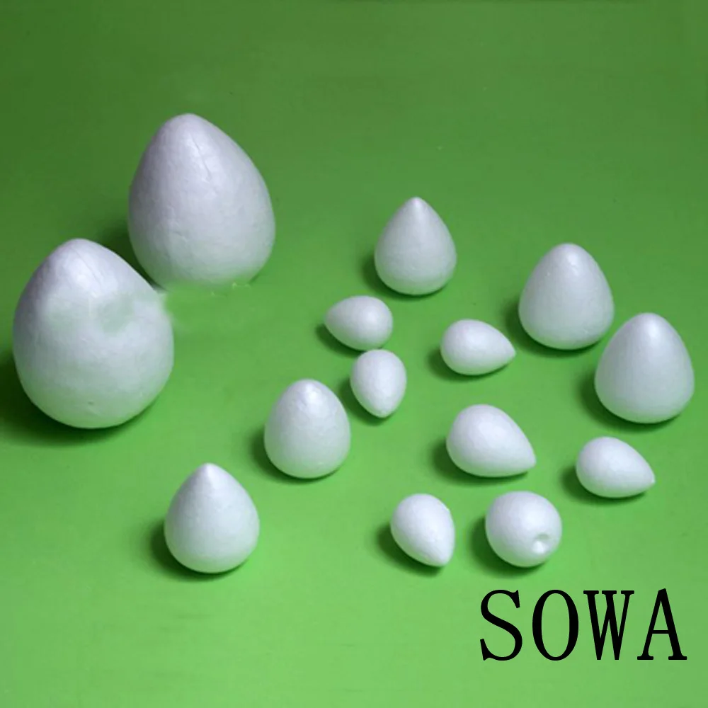 Бесплатная доставка оптовая продажа шарики из натурального белого пенопласта