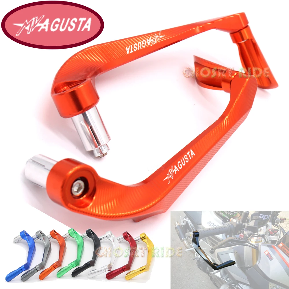 Универсальные рычаги тормозной муфты на руль мотоцикла 7/8 дюйма 22 мм защита для MV