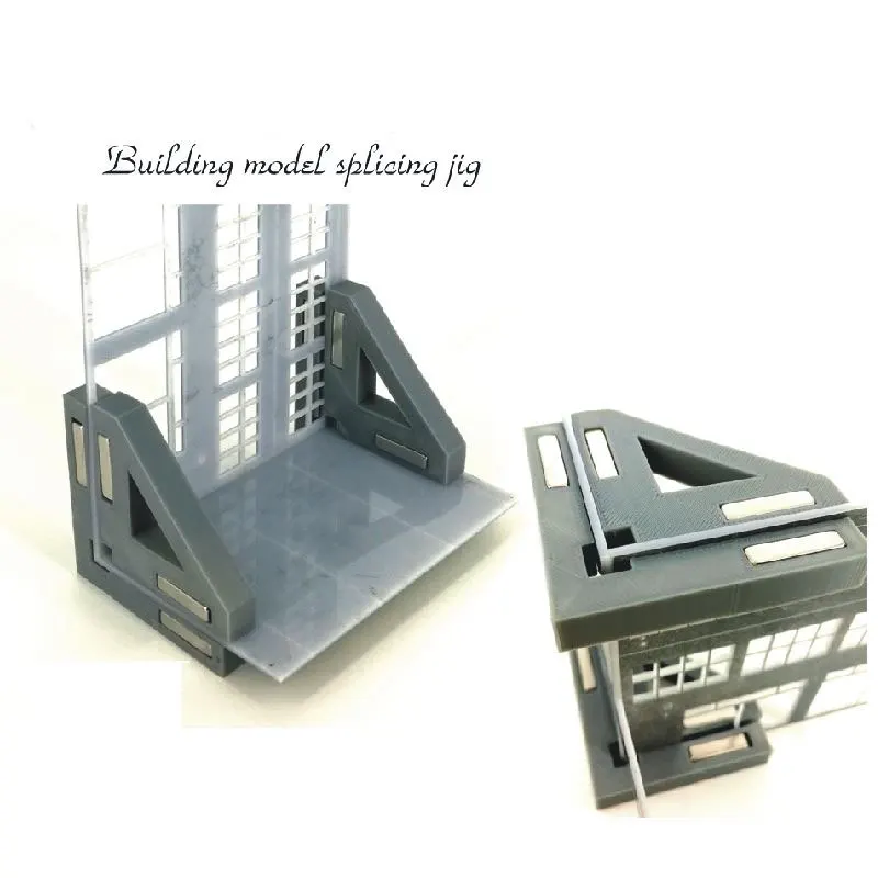 

Вспомогательный Инструмент «сделай сам», 2 шт., 1:87, расходные материалы для изготовления строительных материалов, модель приспособления для...