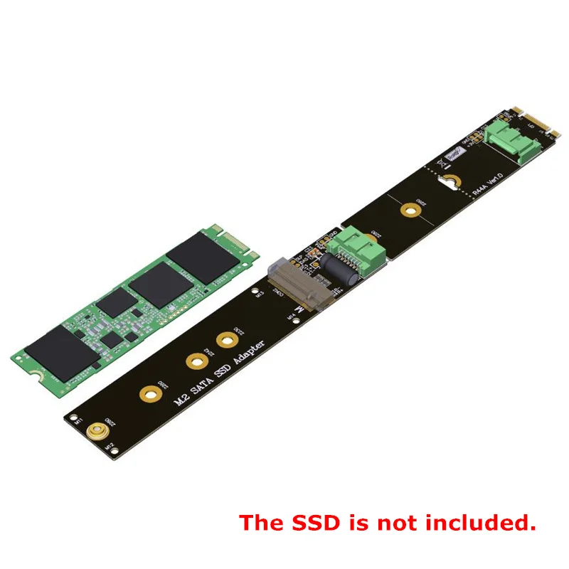 2018 Новый M.2 SATA SSD адаптер удлинитель Кабель M2 поддержка SATA3 6g. s полная скорость ADT 18