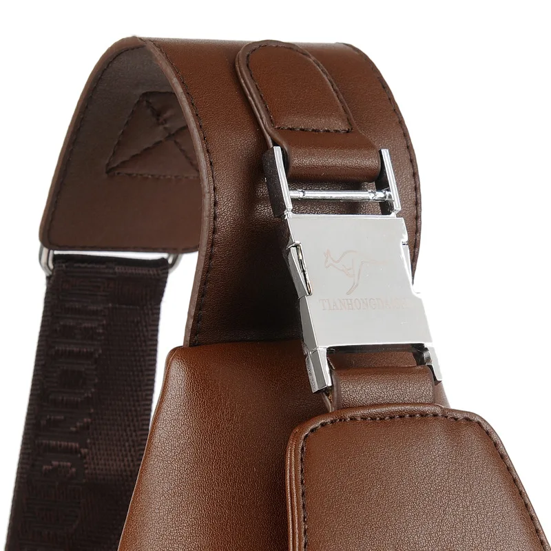 Новое поступление 2018 мужская повседневная сумка через плечо из искусственной