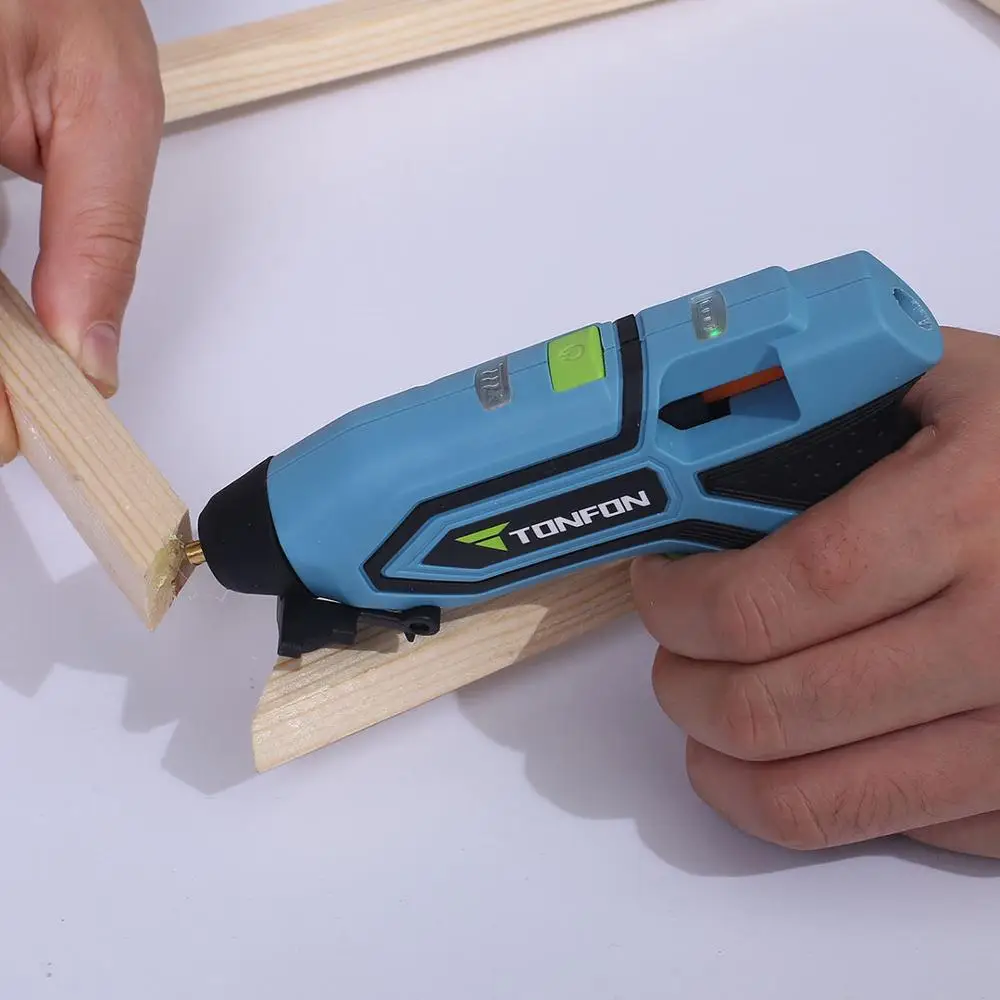 3 6 В литий ионный термоплавкий клеевой пистолет с 5 шт. палками ремонтный тепловой