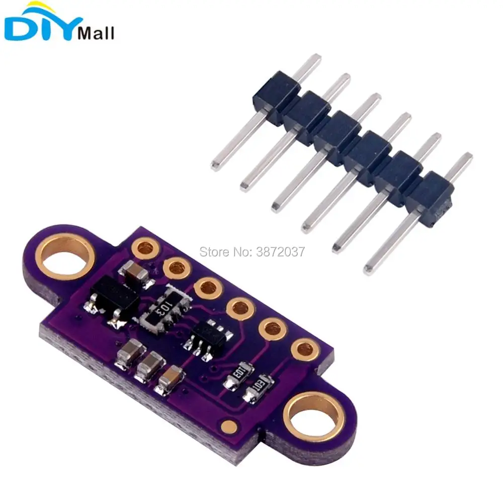 10pcs/lot GY-VL53L0XV2 VL53L0XV2 Time-of-Flight Distance Measurement Sensor Breakout Detection Module for Arduino | Электроника